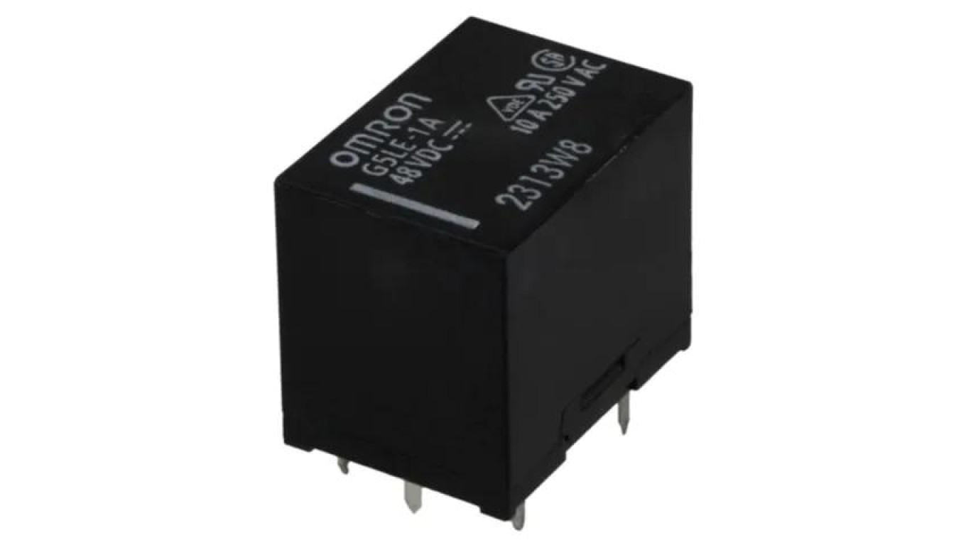 G5LE-1A-48 Relay: Electromagnetic, SPST-NO, Coil Voltage: 48VDC, 8A/30VDC /T2UK