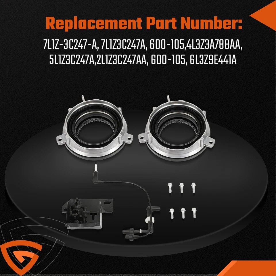 Se adapta a Ford F-150 4x4 4x4 actuadores de bloqueo de cubo automático válvula de purga solenoide de vacío Foto 3 de 4