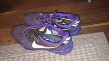 Nike Kobe 8 playoff platinum purple shoes