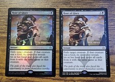 2x Hour of Glory - 1 Foil Prerelease, 1 Reg -  NM - Hour of Devastation ⚔️B&B