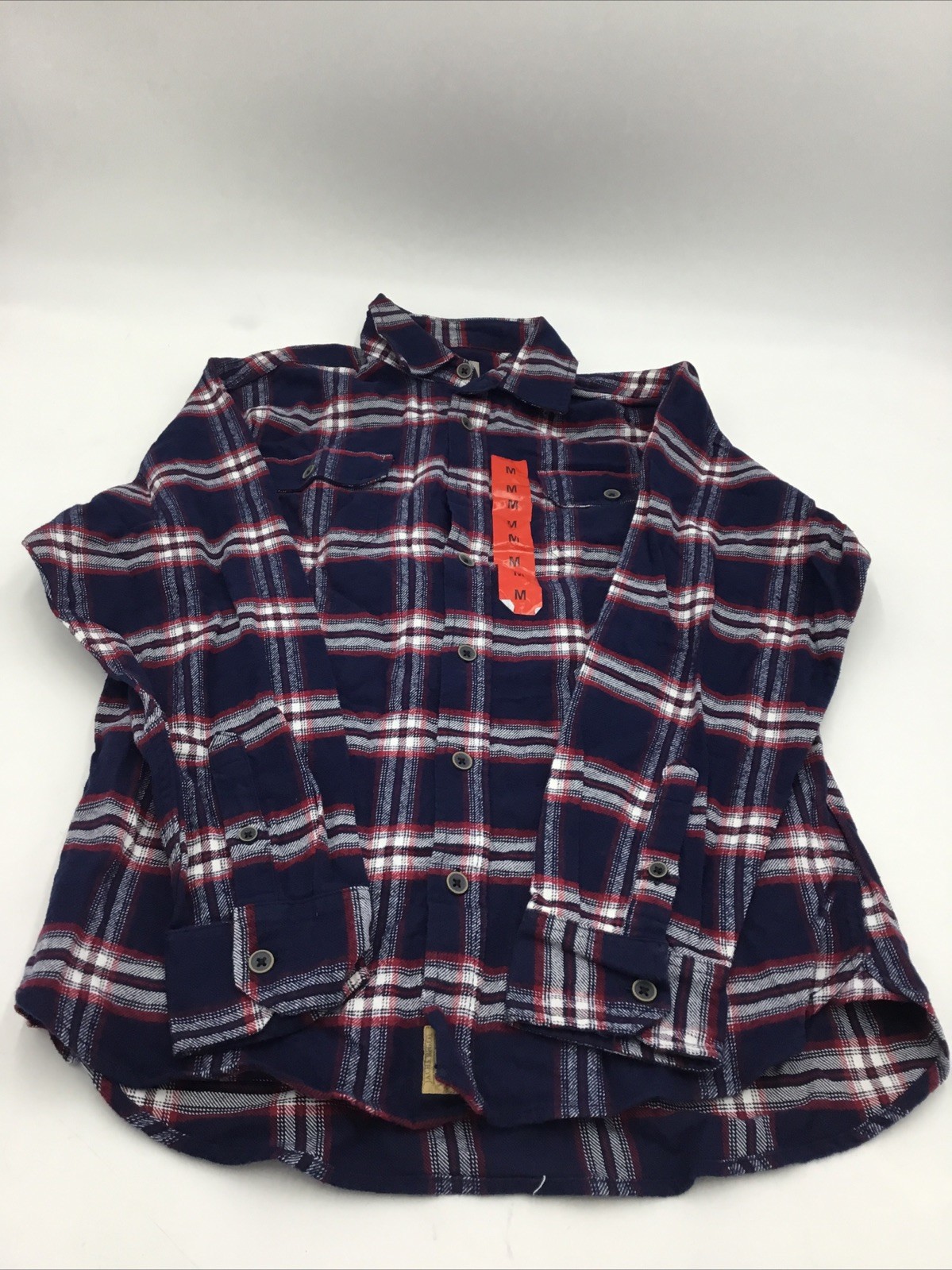 JACHS NewYork Men Plaid Regular Fit Shirt Multi Sz Medium
