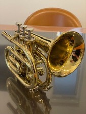 SELECTION SPT-30 pocket trumpet with case wind instrument