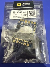 MATEK SYSTEMS HUBOSD Eco H-Type w/ STOSD8 Sensor & Dual BEC 6193
