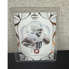 Leaf Trinity 2024 Tyreek Hill Original Football Sports Trading Card
