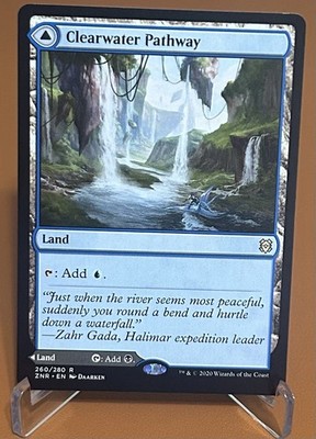 Clearwater Pathway Zendikar Rising Regular