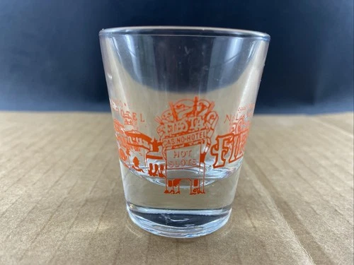 Fiesta Hotel Casino North Las Vegas Nevada shot glass, COMB SHIP $1