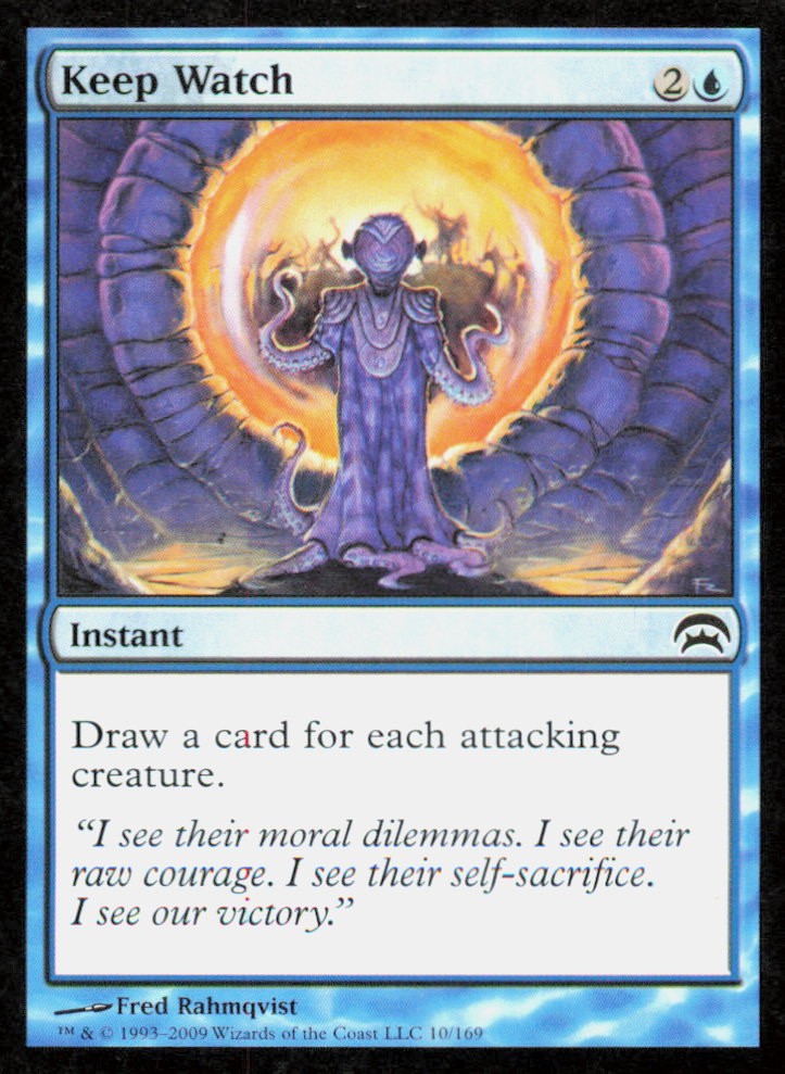Keep Watch 10 Common Planechase Magic: The Gathering Near Mint