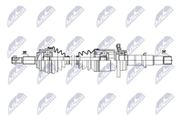 Antriebswelle NTY NPW-TY-228 FüR Toyota Auris Corolla ADE150_ ADE150R ADE150
