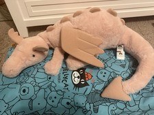 Jellycat Rose Dragon 26 NWT dust bag