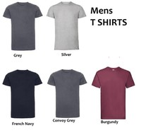 Mens RUSSELL 165M premium  FOTL, T shirt top Brand new