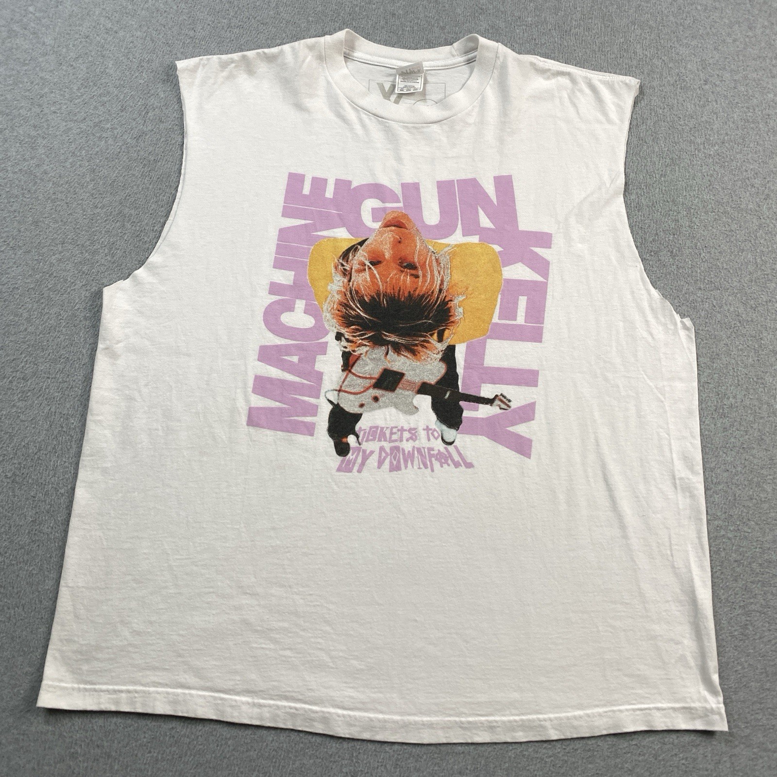 Shaka Machine Gun Kelly Shirt Mens 2XL Tickets To My Downfall 2021 Tour Cut Off