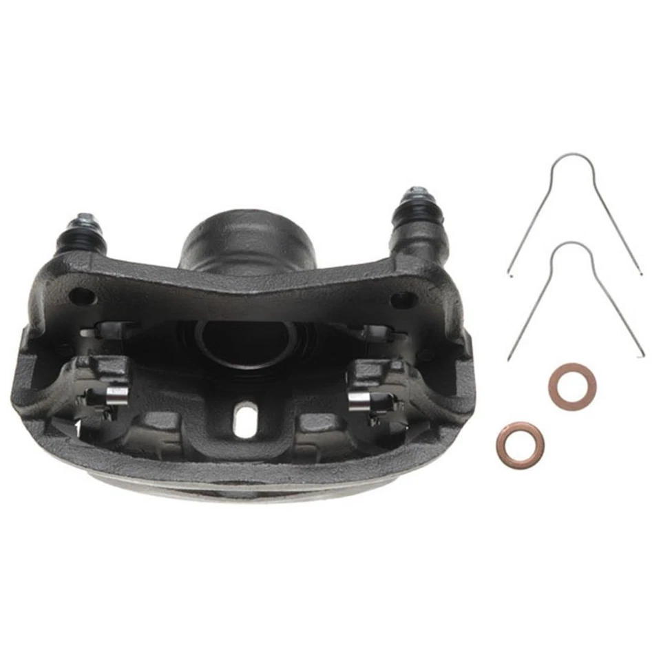 Par de pinzas de freno delanteras izquierda y derecha con soporte para Toyota Corolla 1987 2 piezas Foto 4 de 4