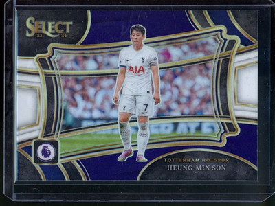 2023-24 Panini Select EPL - Field Level Heung-Min Son #218 Purple & White