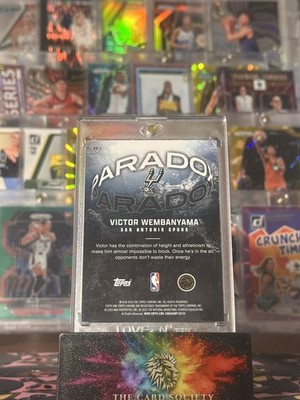 2025-26 Topps Chrome Basketball Victor Wembanyama Paradox SSP PX-1