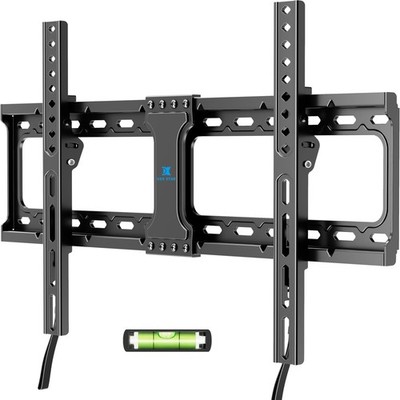UL Listed Fixed TV Wall Mount 37 86 Inch Low Profile Heavy Duty 132lbs