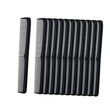 7" Hair Styling Comb Bulk Pack of 24 - Plastic for Men  Women 24 Piece Kit
