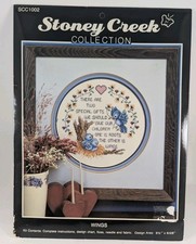 Stoney Creek Collection Wings Inspirational Birds Counted Cross Stitch Kit New