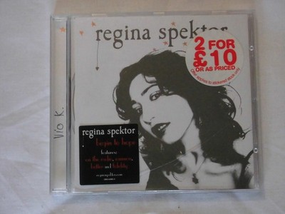 Regina Spektor   begin to hope CD Rabatt!!!
