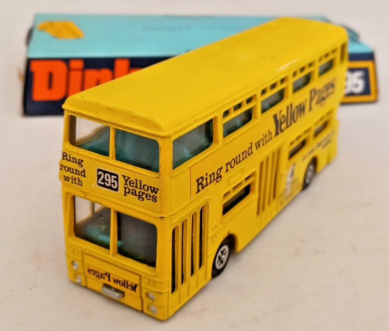 Dinky 295, Atlantean Bus (Yellow Pages) - Free Price Guide & Review