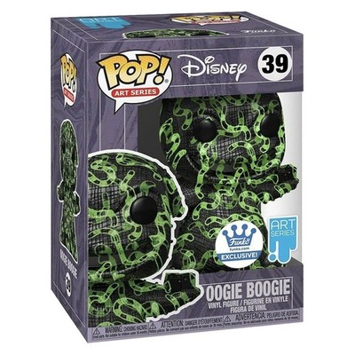 Funko POP! Oogie (Art Series) mit Schutzhülle (Exclusive) - Nightmare Before Chr