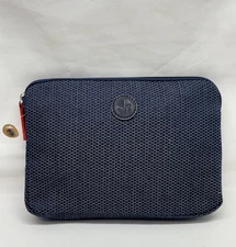 Air France Amenity Kit Business Class Toiletry Bag Navy HerringboneFREE SHIPPING
