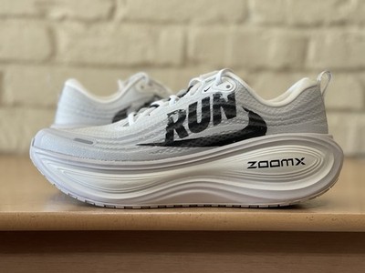 Nike Vomero 18 Plus Run Summit White Black Running Shoes Men Size
