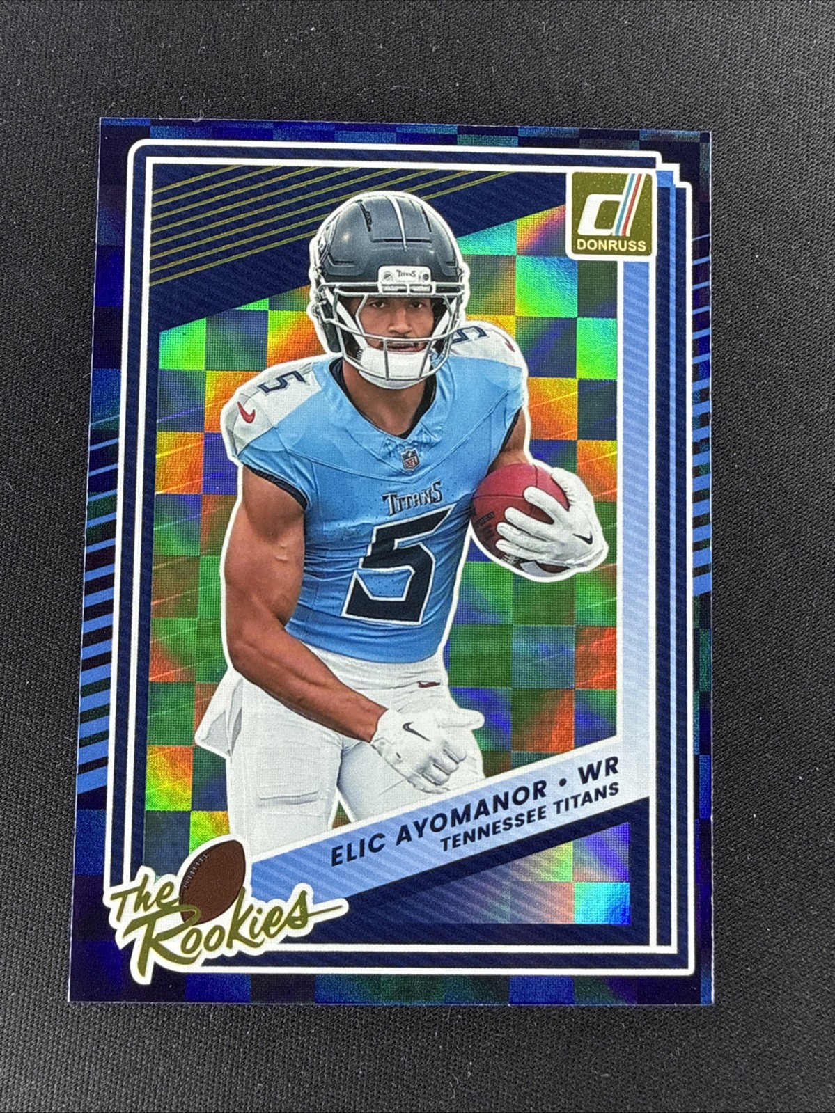 2025 Panini Donruss The Rookies Elic Ayomanor #37
