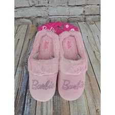 Barbie Slippers Slide-In Size Women's Large Size 8-9 NEW