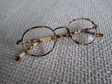 MATSUDA Titanium ROUND Eyeglasses Frames Model M3076 Tortoise Black 46-23