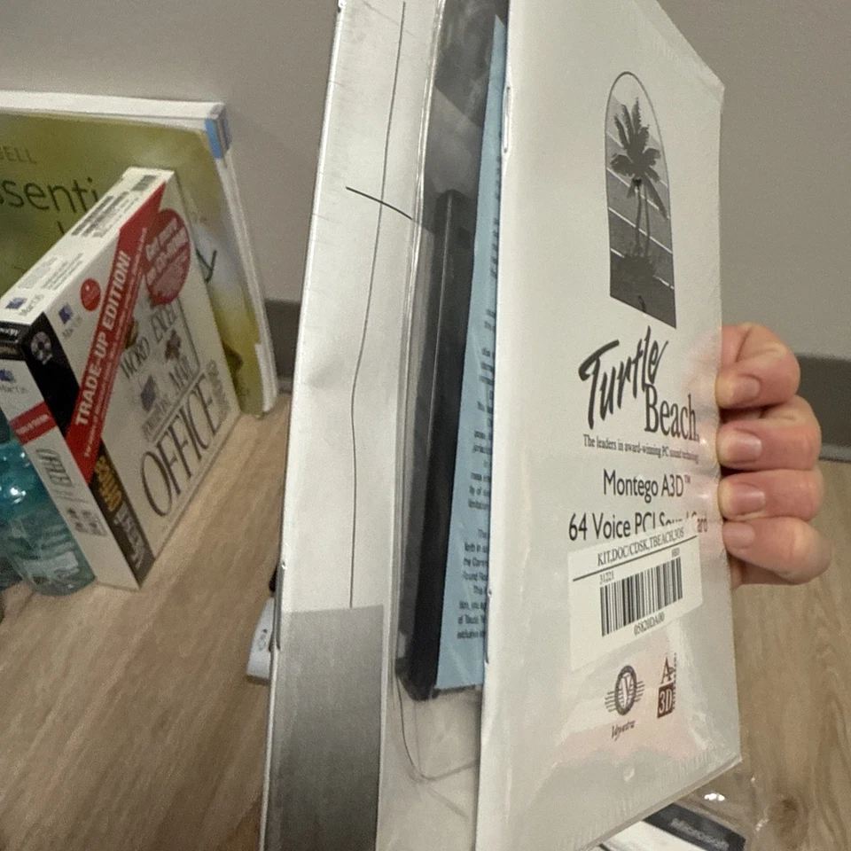 Turtle Beach Montego A3D 64 Voice Sound Card Manual + Disc Only New Sealed - Image 4 of 4