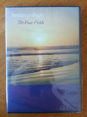 Anthropology: The Four Fields DVD, New Sealed 28 Lessons, Coast Learning 2 Discs