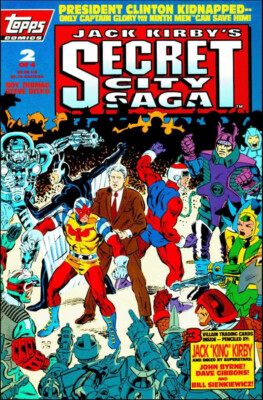 Jack Kirby's Secret City Saga #2  Topps Comics 1993