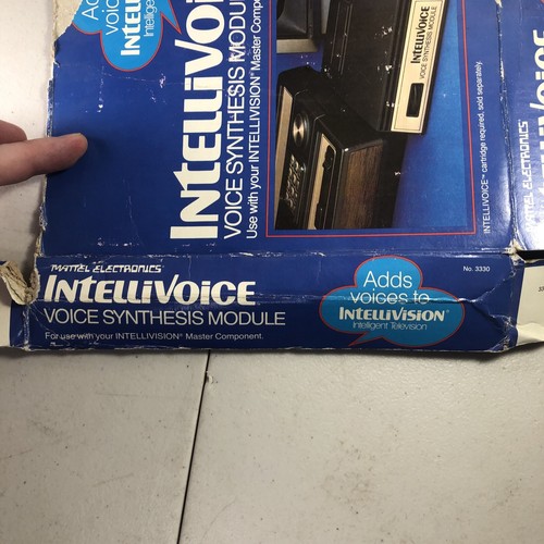 Intellivision Intellivoice Voice Synthesis Module No 3330 - Empty Box Only - Picture 6 of 6