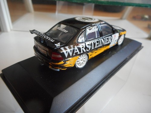 Minichamps Opel Vectra STW Reuter "Warsteiner" in Black on 1:43 in Box - Picture 3 of 3