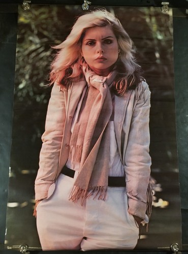 Debbie Harry Blondie poster 1979 Deborah ORIGINAL Chris Stein Photograph