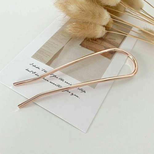 Ancienne épingle à cheveux longue en forme de U pour femme bâtons cristal fourchette pince à cheveux U \ - Photo 36/51