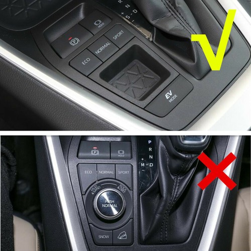 For Toyota RAV4 2019-2024 Silver Gear Accessories Function Button Trim Frame 5P - Picture 6 of 9