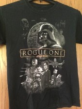 Star Wars -  Rogue One  - Black Shirt - Youth 14-16 XL 