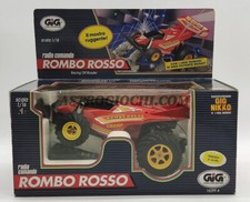 GIG NIKKO ROMBO ROSSO RC RADIO CONTROLLER VINTAGE '80 NEW IN BOX NEVER REMMOVED