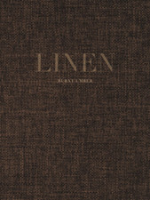 Burnt Umber - a Hard Cover Coffee Table Book, for Decor & Display | Linen Style