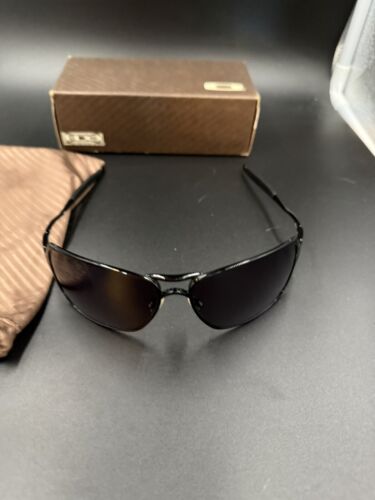 Oakley Inmate Polished Black w/Warm Grey Lenses 05-632