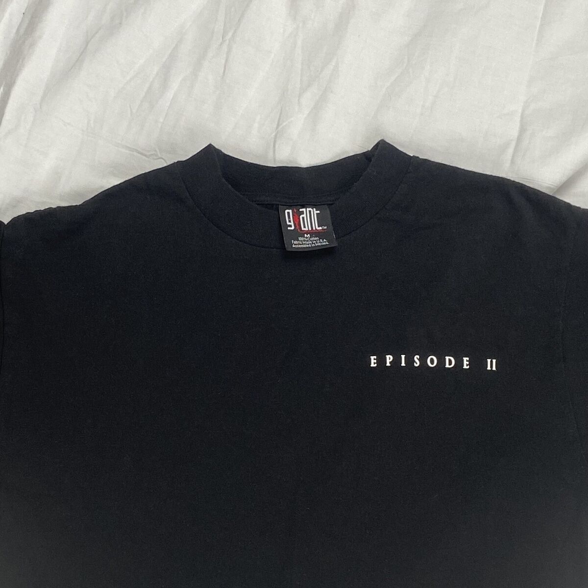 Vtg Star Wars Episode 2 II Movie Promo Shirt Sz Men's M Med Vtg Star Wars Episode 2 II Movie Promo Shirt Sz Men's M Med