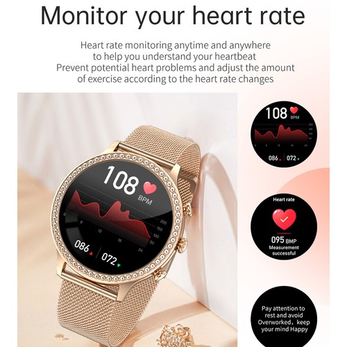 Women Girls Smart Watch Sport Watch Remote Camera for iOS Android Cell Phones - 第 9/16 張圖片