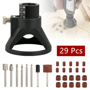 29Pcs Set Dremel Rotary Tool Mini Drill Woodworking 