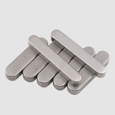 FLAT PARALLEL KEYS ROUND ENDS DRIVE SHAFT TYPE A FEATHER KEY 304 STAINLESS STEEL