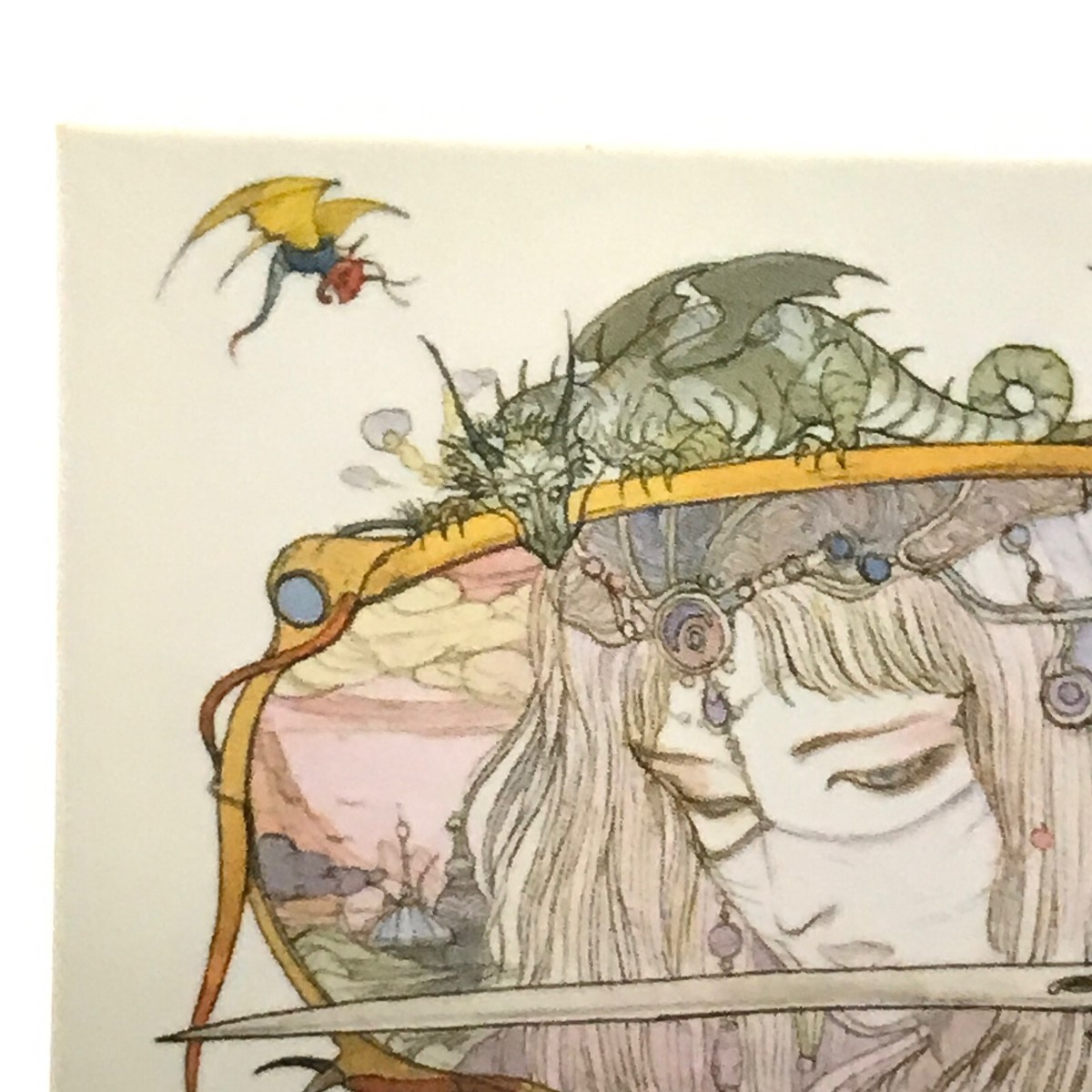 FINAL FANTASY ART MUSEUM 第三版 完全版 PRICESS & SOLDIER OF LIGHT 9 FINAL FANTASY Art Museum Card