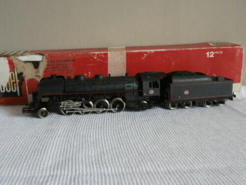 Locomotive à vapeur en laiton pour modélisme ferroviaire à l'échelle HO