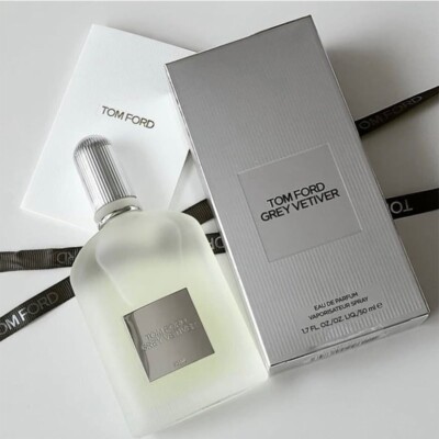 Tom Ford Grey Vetiver Eau de Parfum Spray for Men, 1.7oz/50ml, New Boxed