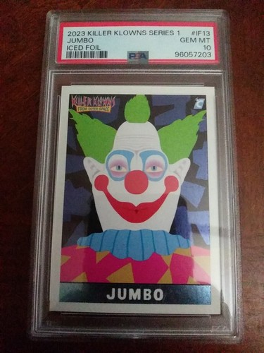 2023 Killer klowns Series 1 Rudy Iced Foil PSA 10 POP 1 (Read Description)