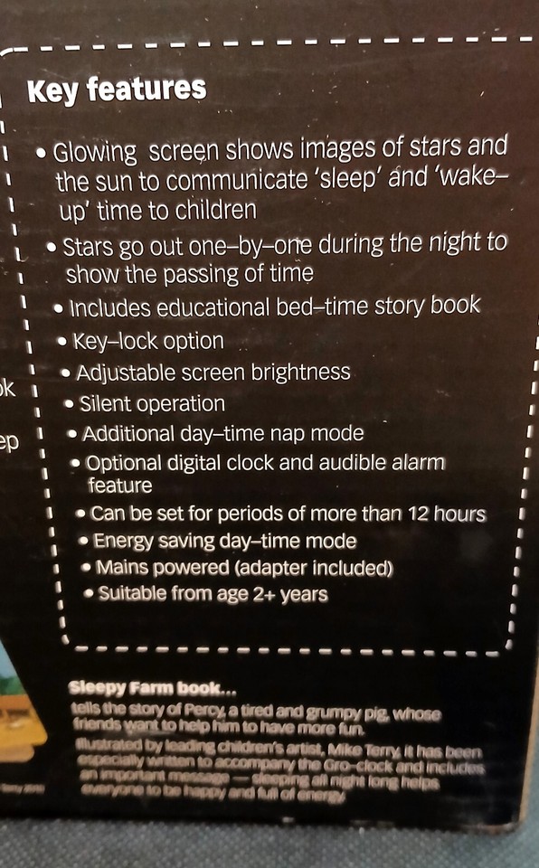 The Gro Company Groclock Sleep Trainer 696538969355 eBay